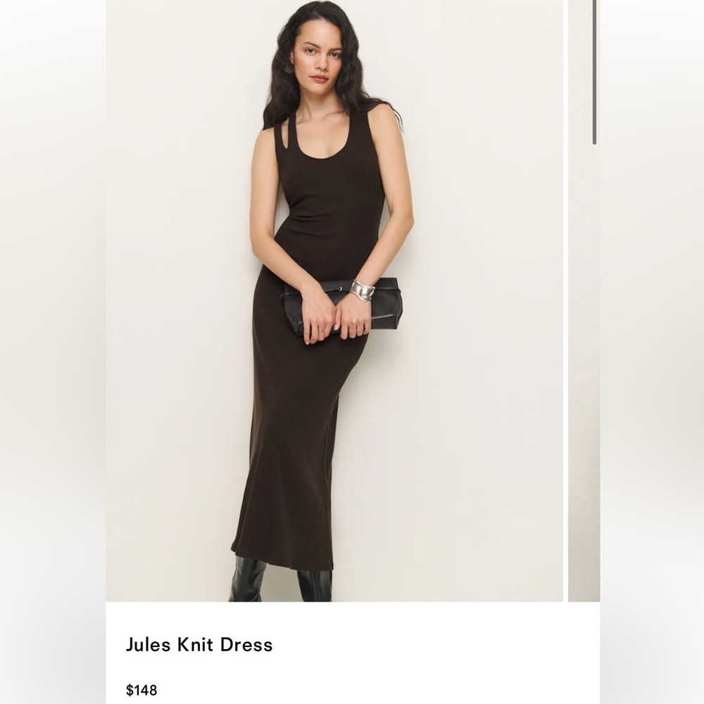 Reformation Jules knit Dress